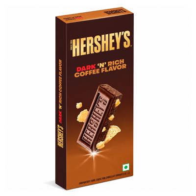 HERSHEYS Bars Dark N Rich Coffee Flavor 90g